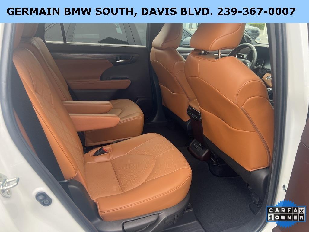 used 2022 Toyota Highlander car, priced at $42,888