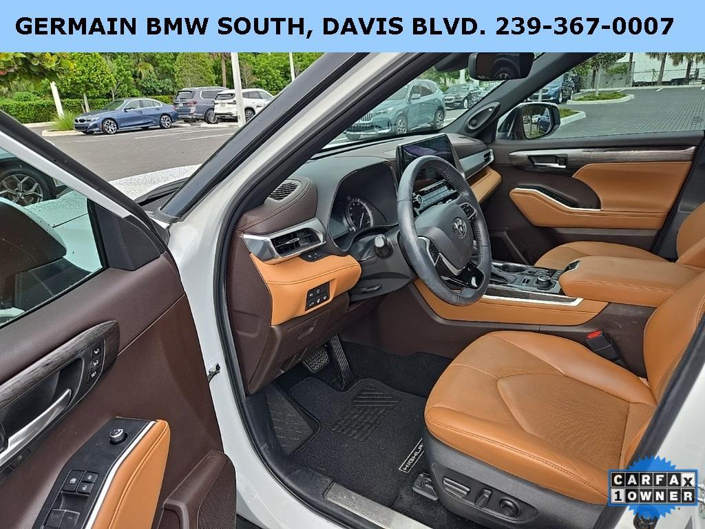 used 2022 Toyota Highlander car, priced at $42,888