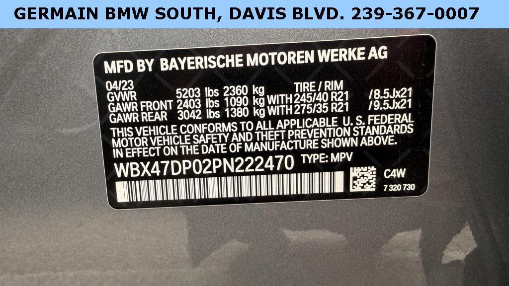 used 2023 BMW X3 car, priced at $37,300