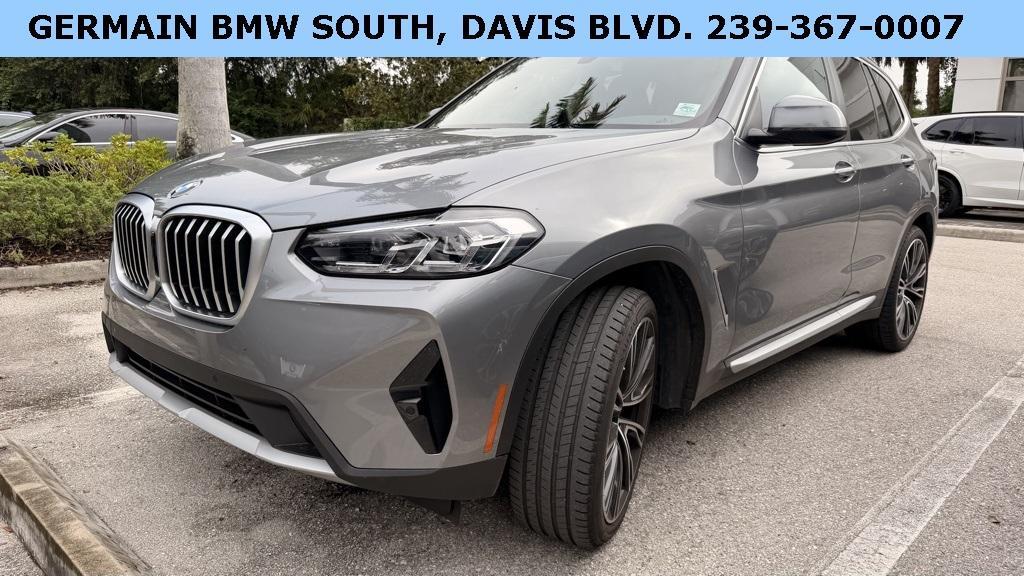used 2023 BMW X3 car, priced at $37,300