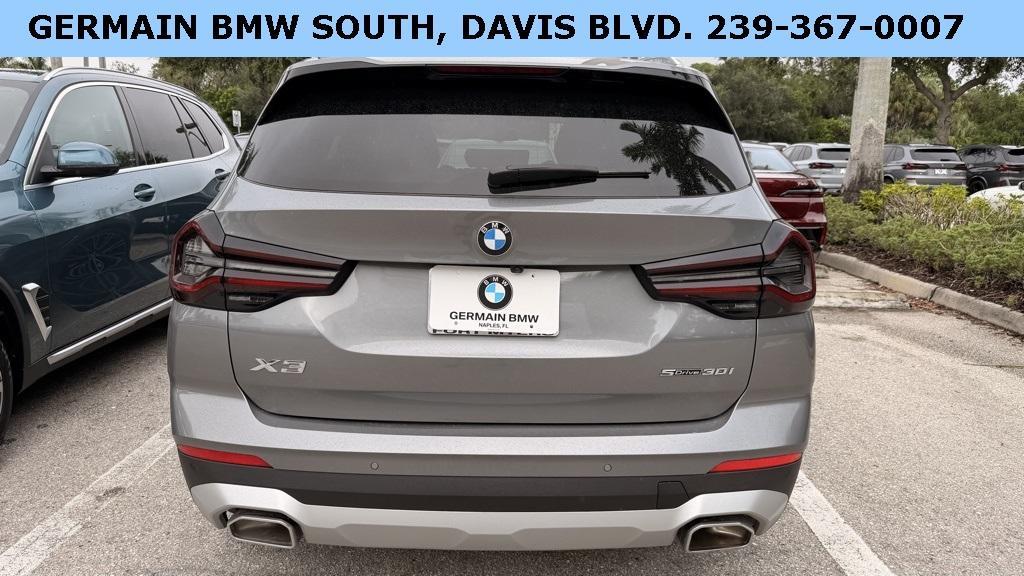 used 2023 BMW X3 car, priced at $37,300