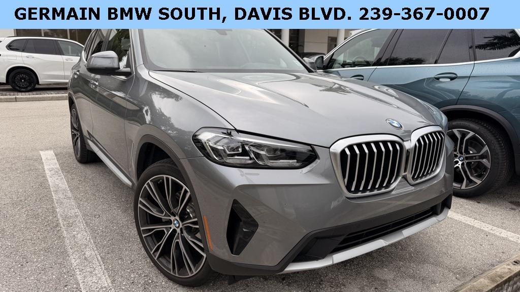 used 2023 BMW X3 car, priced at $37,300