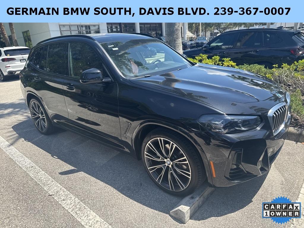 used 2022 BMW X3 car, priced at $32,691