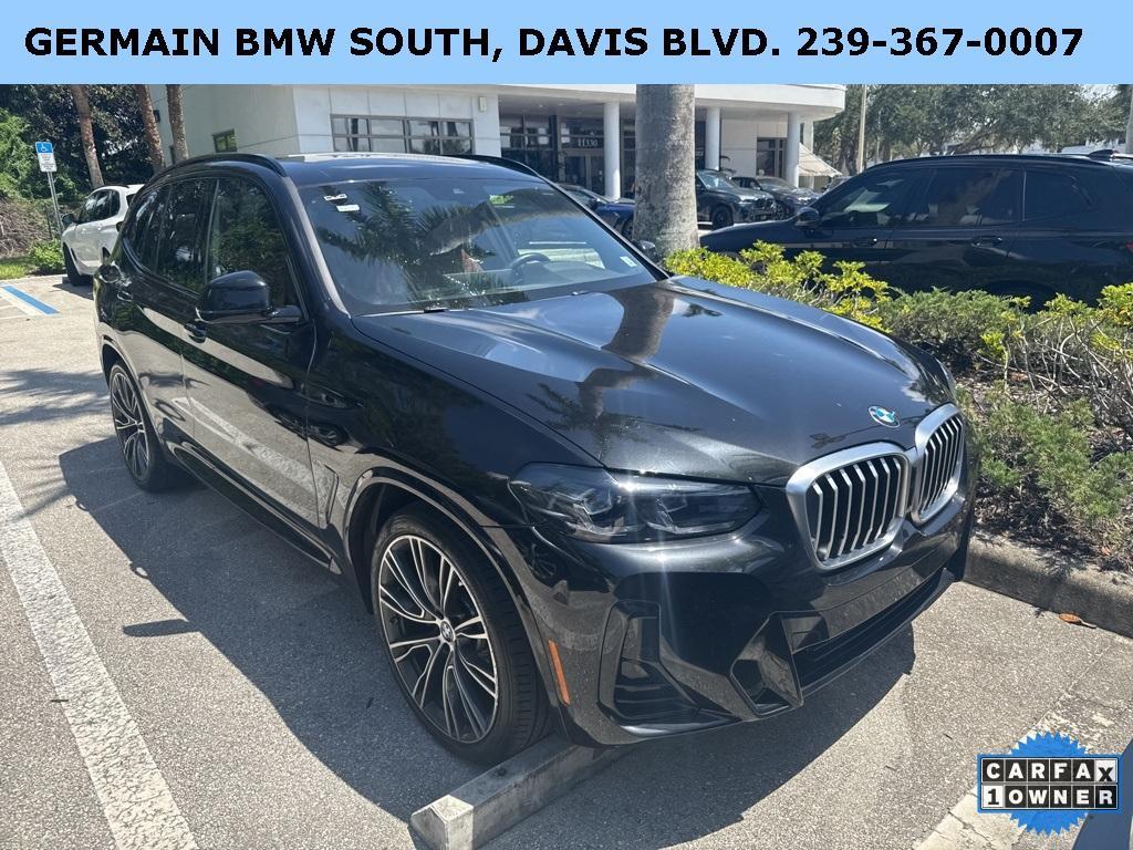 used 2022 BMW X3 car, priced at $32,691