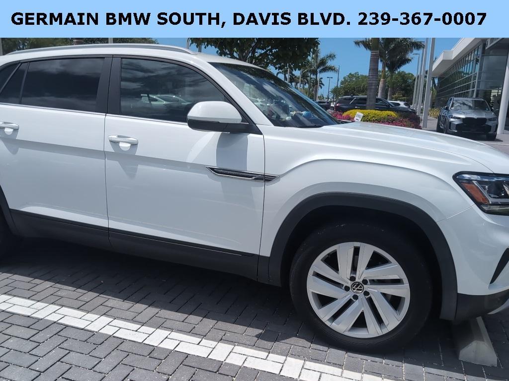 used 2021 Volkswagen Atlas Cross Sport car, priced at $23,813