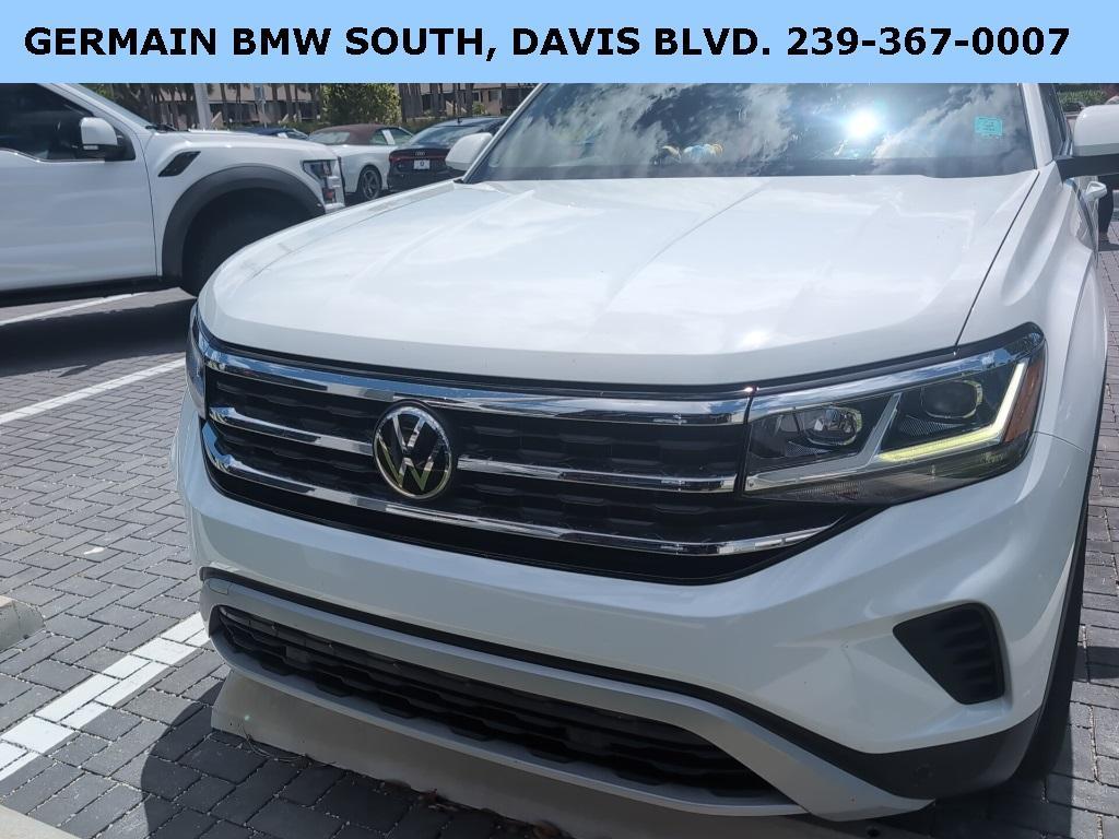used 2021 Volkswagen Atlas Cross Sport car, priced at $23,813