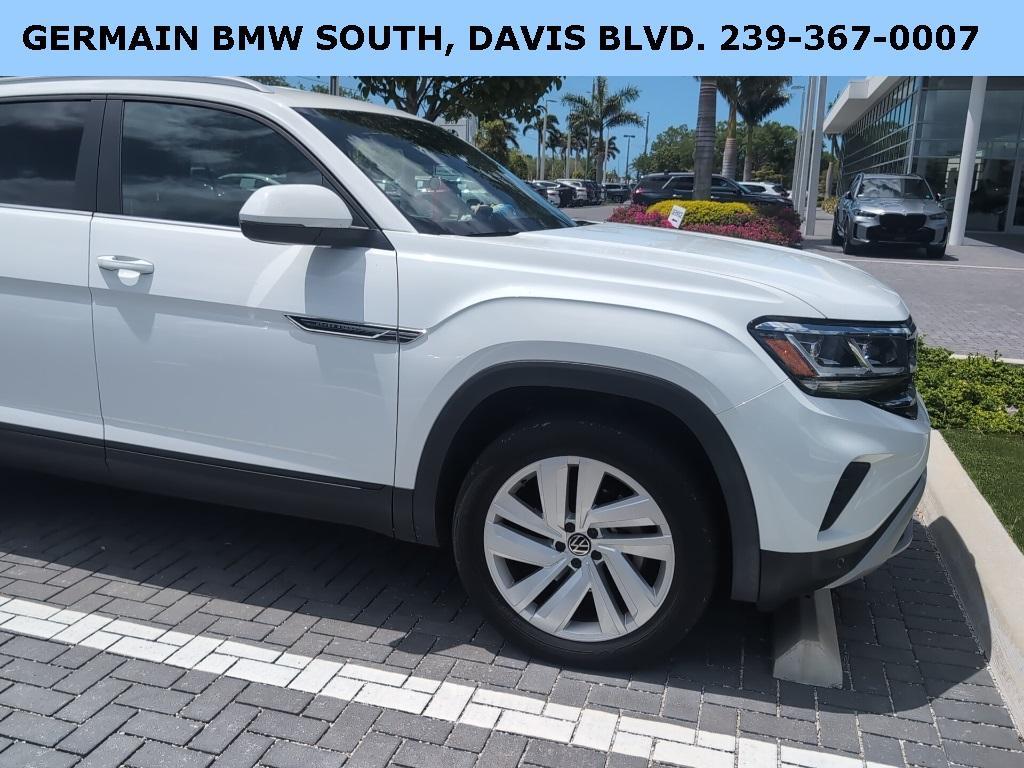 used 2021 Volkswagen Atlas Cross Sport car, priced at $23,813