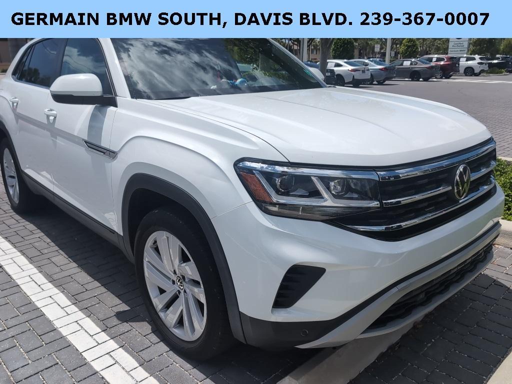 used 2021 Volkswagen Atlas Cross Sport car, priced at $23,813