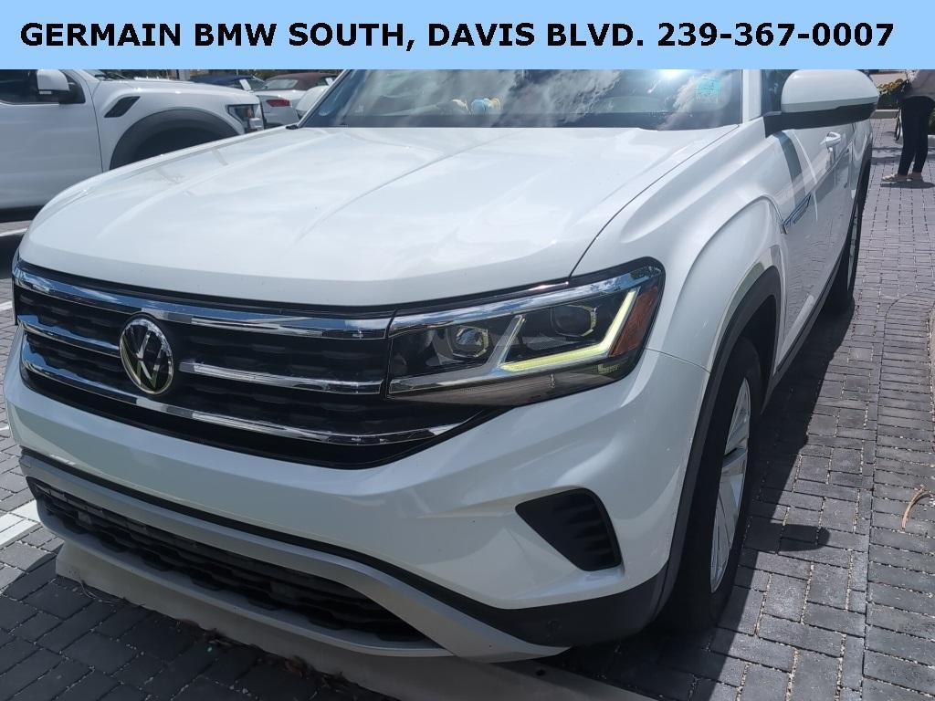 used 2021 Volkswagen Atlas Cross Sport car, priced at $23,813