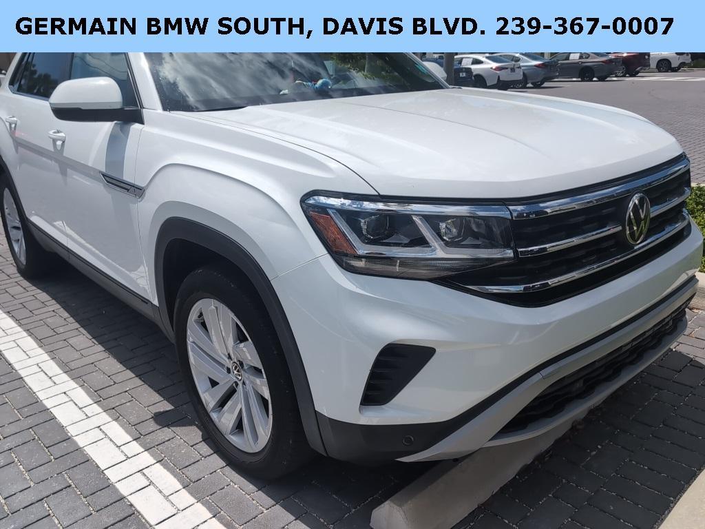 used 2021 Volkswagen Atlas Cross Sport car, priced at $23,813