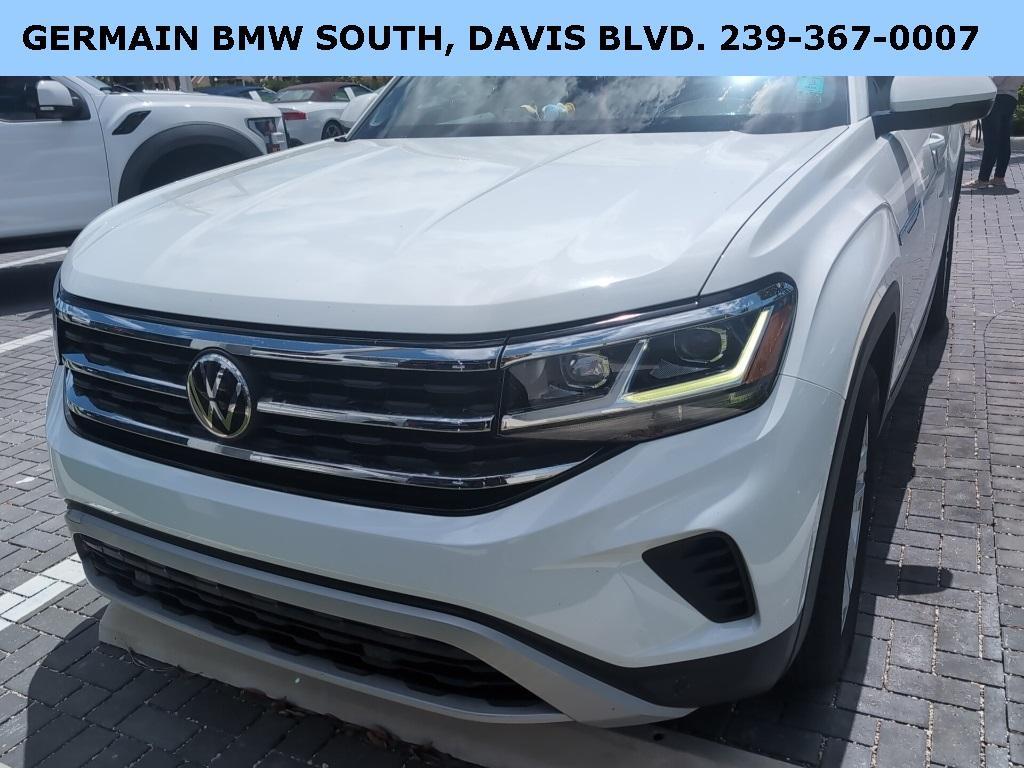 used 2021 Volkswagen Atlas Cross Sport car, priced at $23,813