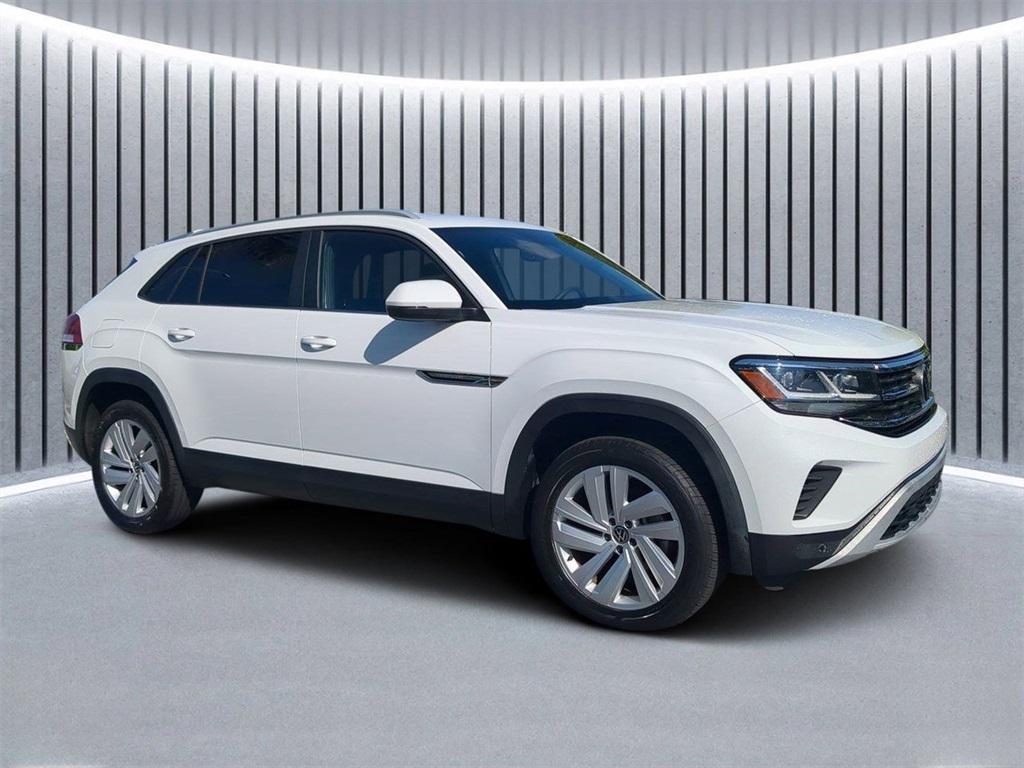 used 2021 Volkswagen Atlas Cross Sport car, priced at $22,376