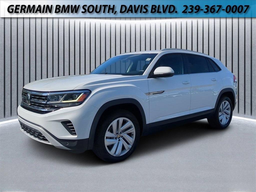used 2021 Volkswagen Atlas Cross Sport car, priced at $23,444