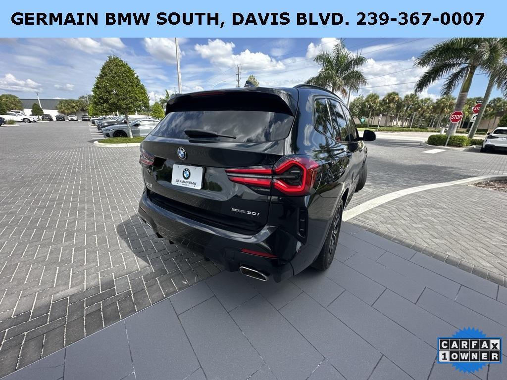 used 2022 BMW X3 car, priced at $35,180