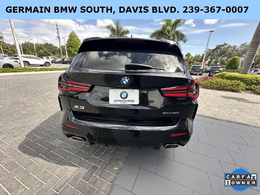 used 2022 BMW X3 car, priced at $35,180