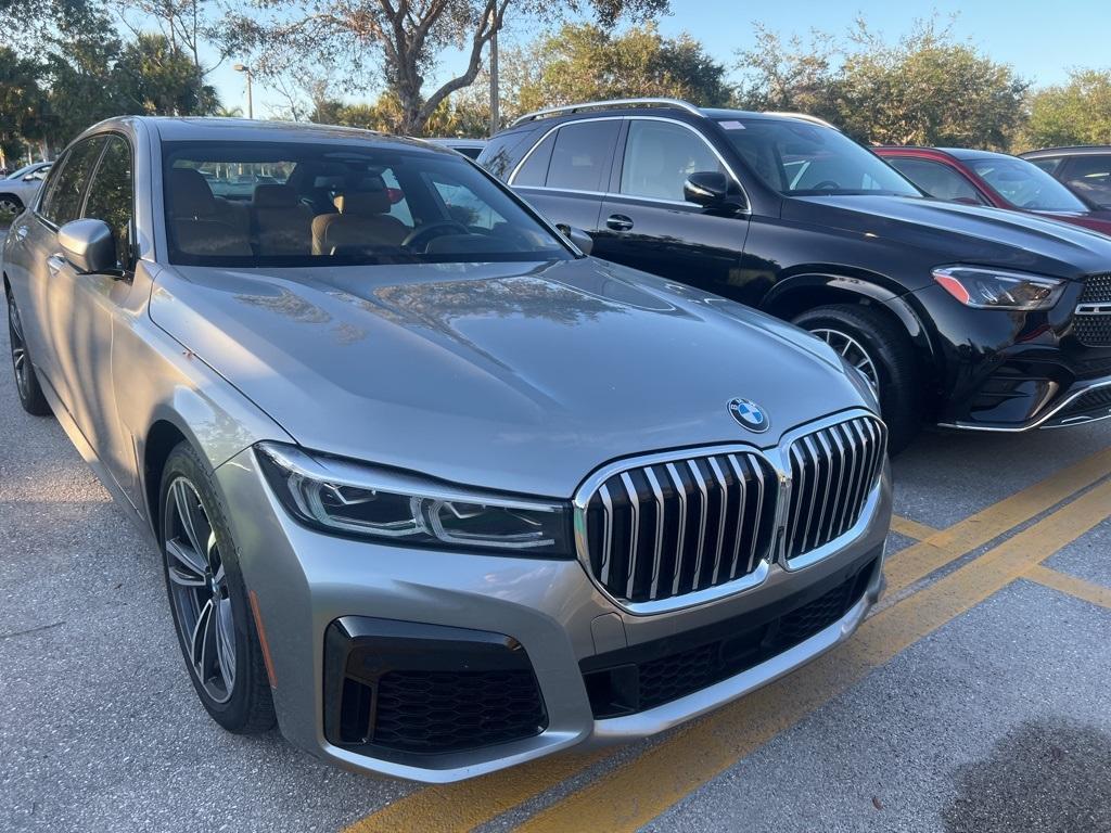 used 2022 BMW 740 car, priced at $54,678