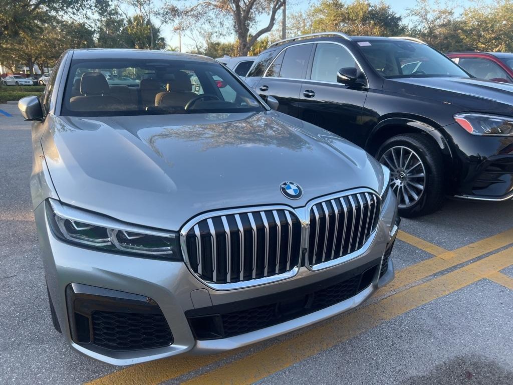 used 2022 BMW 740 car, priced at $54,678