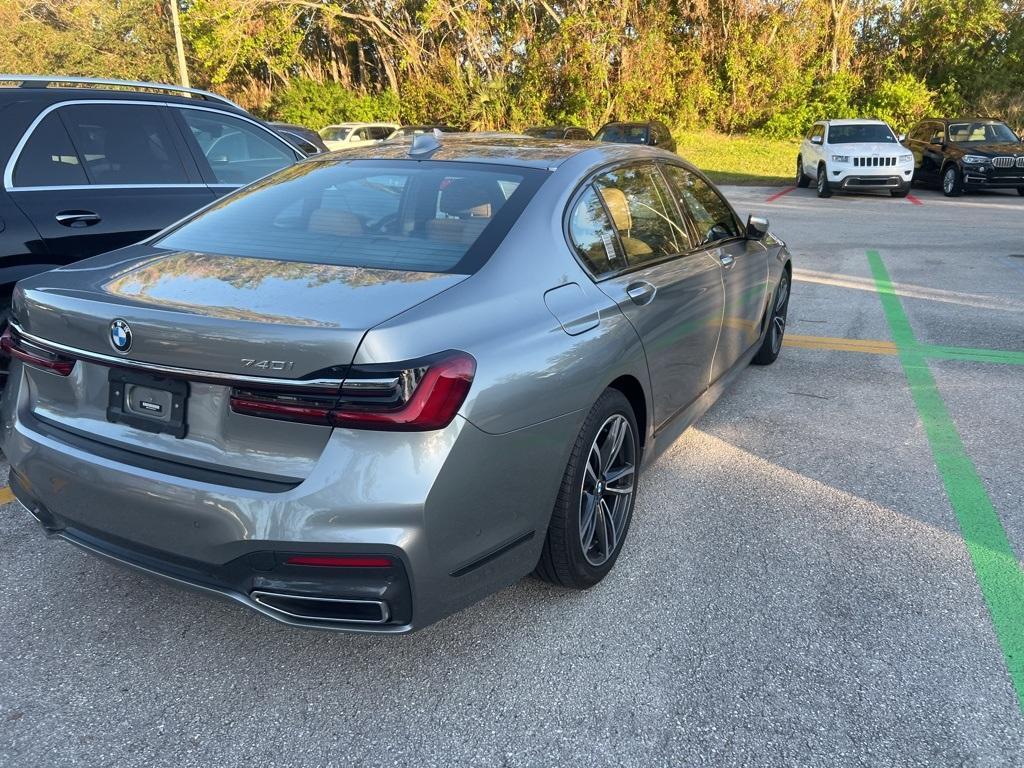 used 2022 BMW 740 car, priced at $54,678