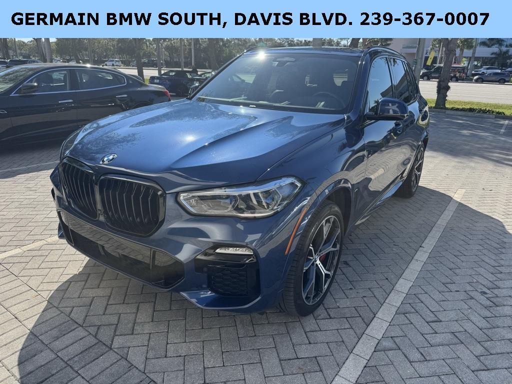 used 2021 BMW X5 car, priced at $47,960