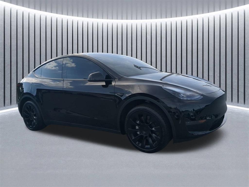 used 2025 Tesla Model Y car, priced at $39,420