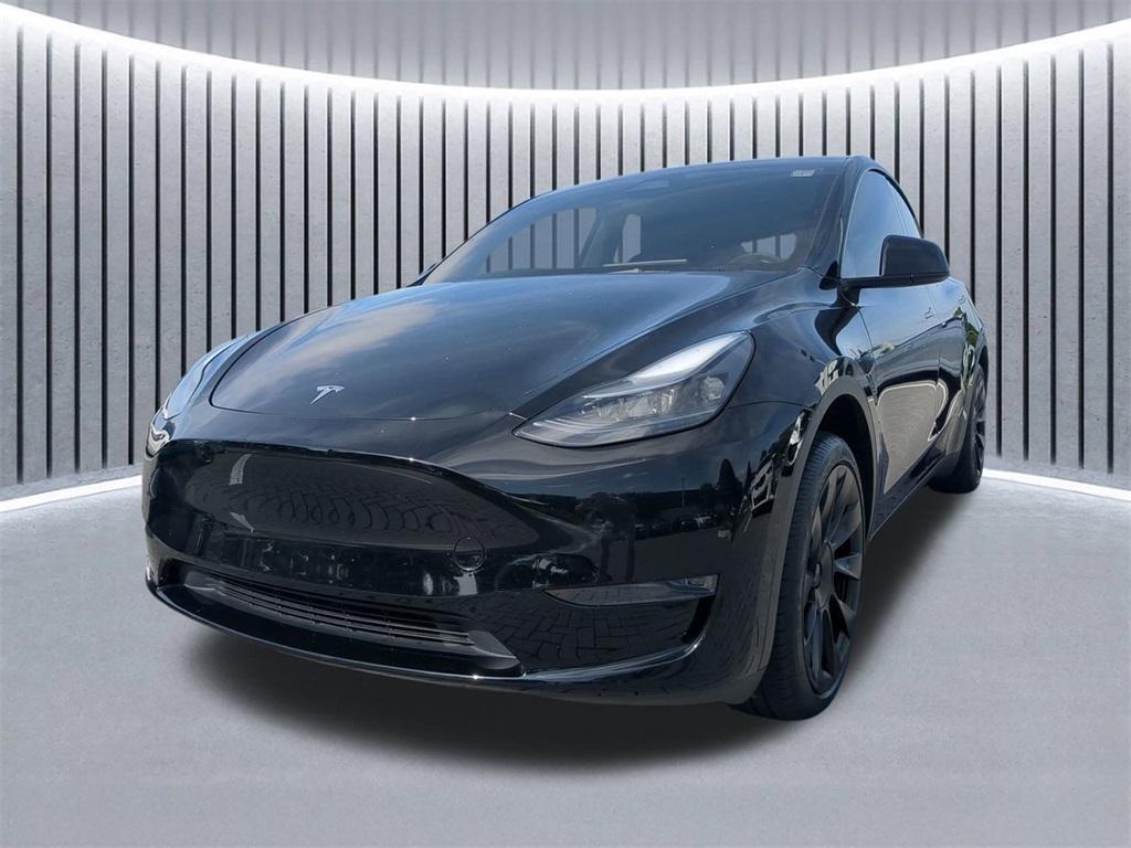 used 2025 Tesla Model Y car, priced at $39,420