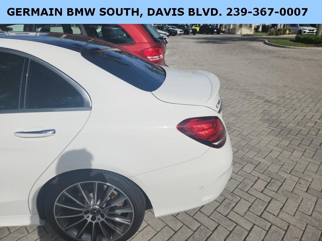 used 2021 Mercedes-Benz C-Class car, priced at $30,860