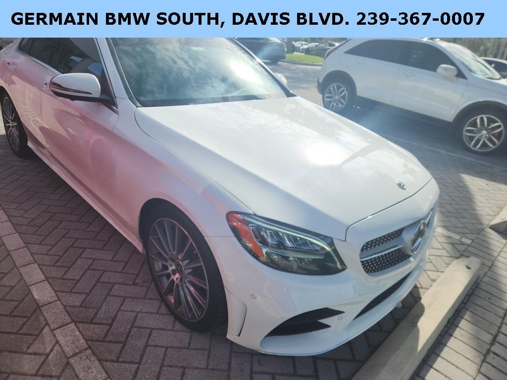 used 2021 Mercedes-Benz C-Class car, priced at $30,860