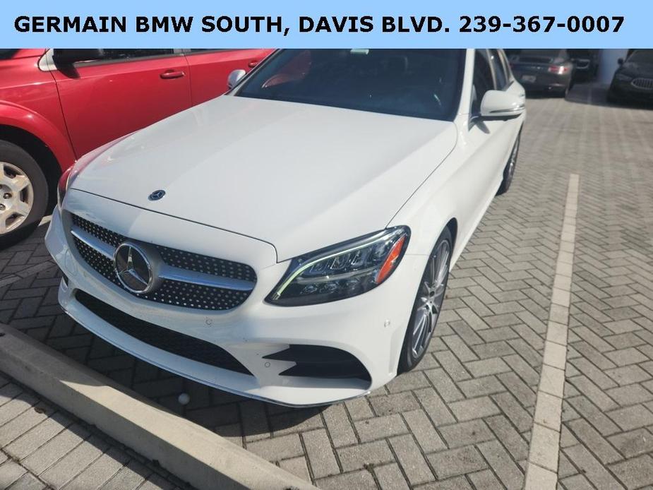 used 2021 Mercedes-Benz C-Class car, priced at $30,860