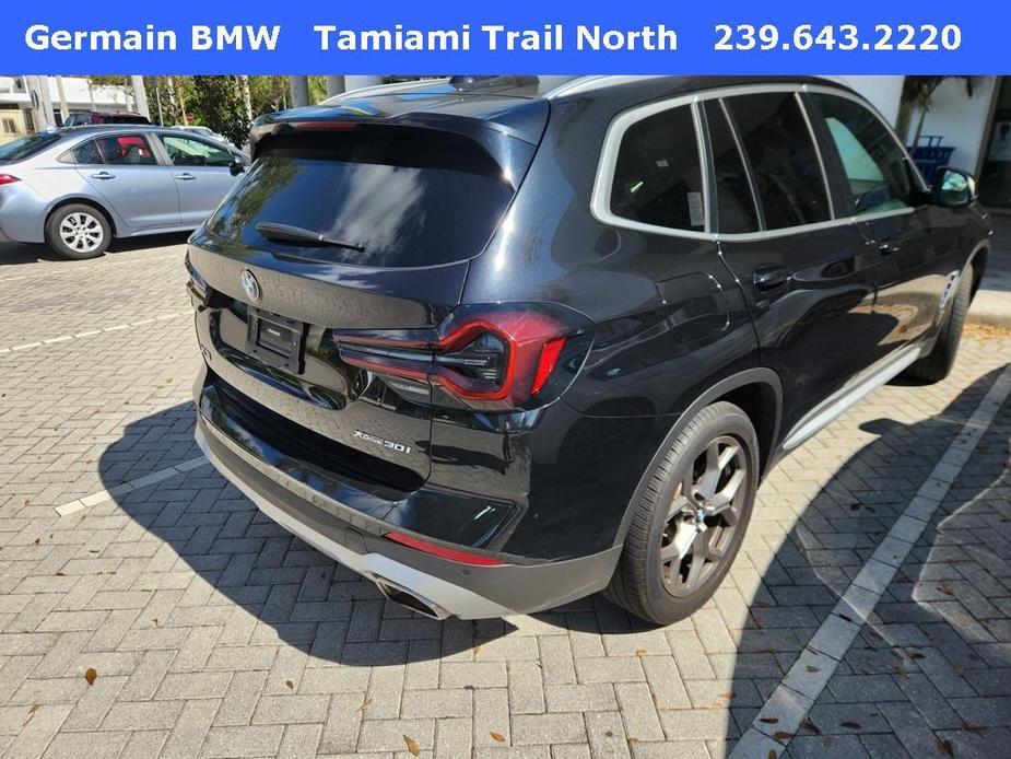 used 2022 BMW X3 car, priced at $36,995