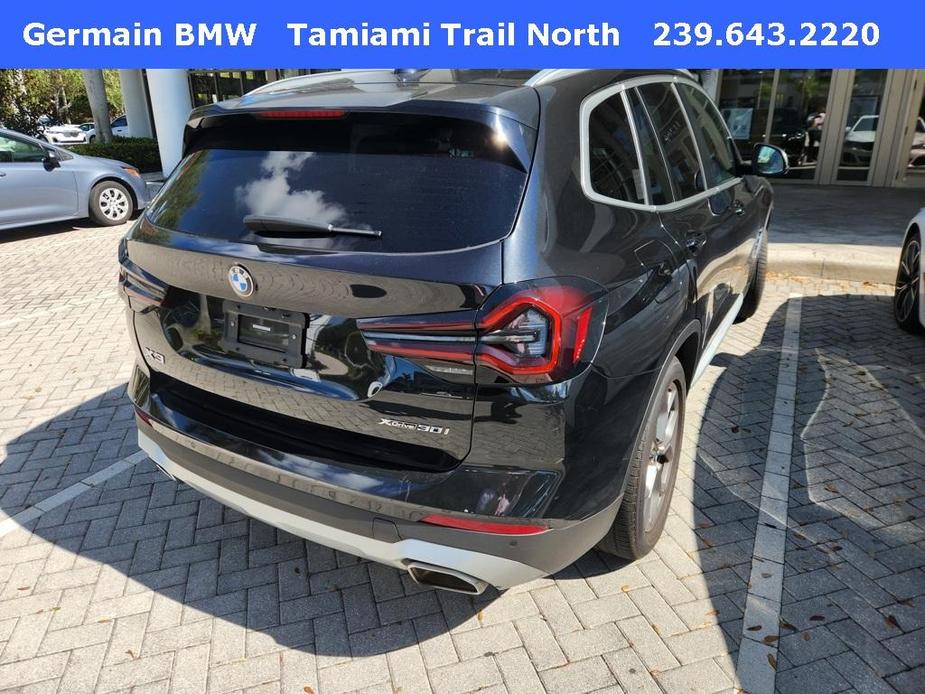 used 2022 BMW X3 car, priced at $36,995