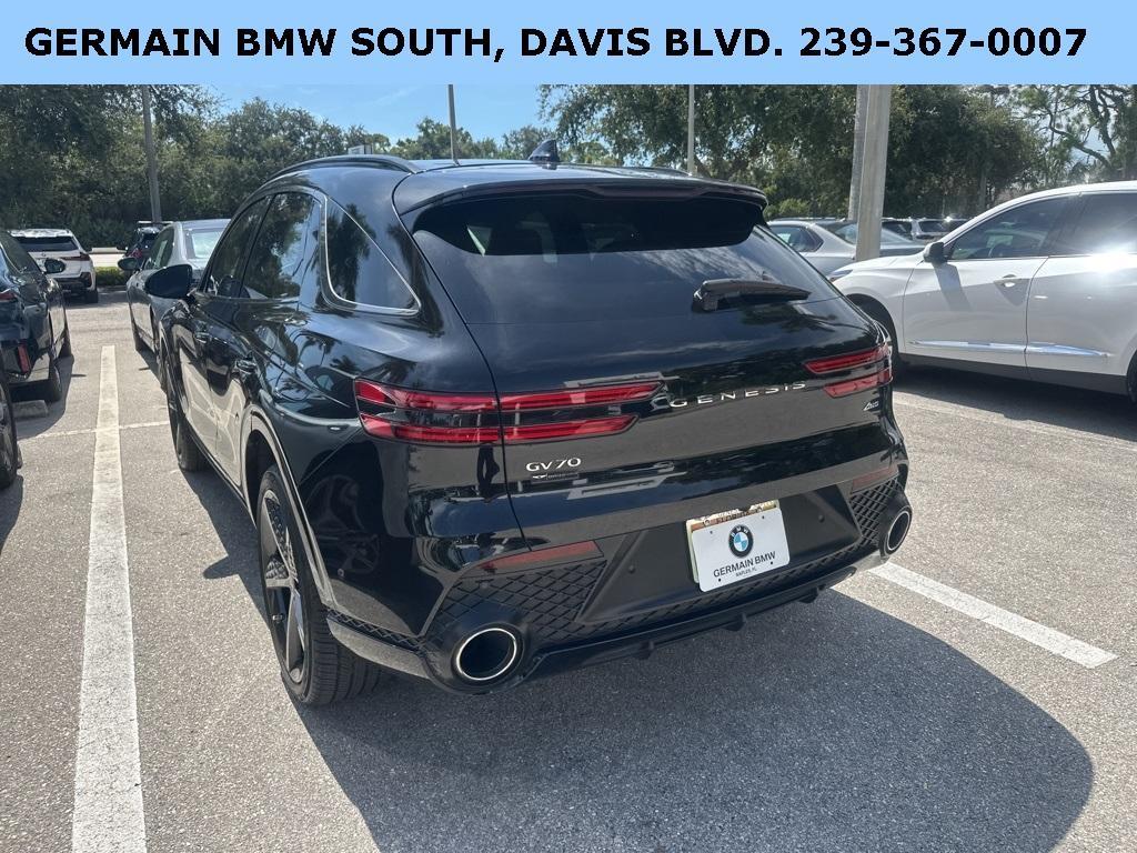 used 2024 Genesis GV70 car, priced at $43,995