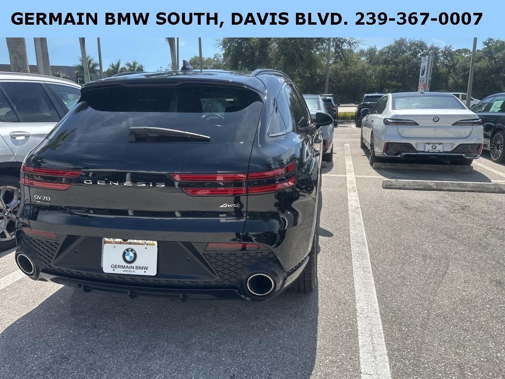 used 2024 Genesis GV70 car, priced at $43,995