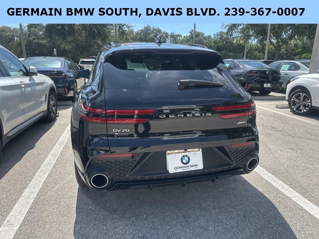 used 2024 Genesis GV70 car, priced at $43,995