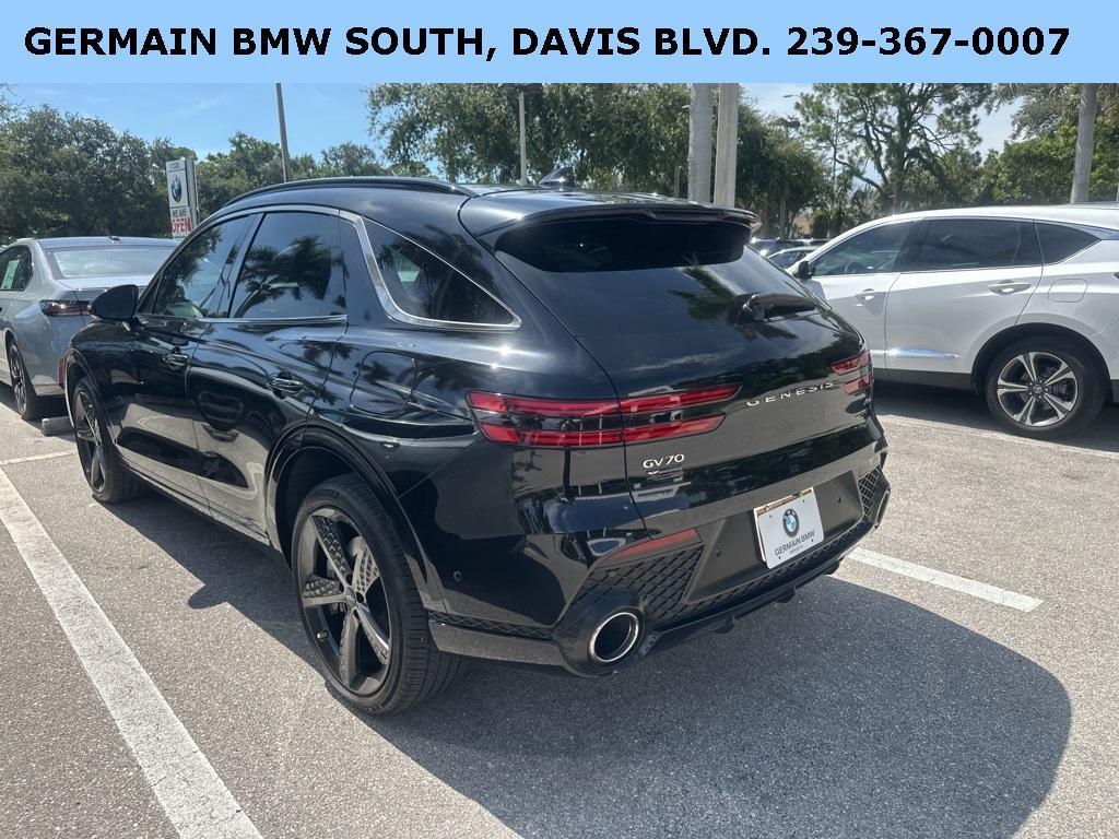 used 2024 Genesis GV70 car, priced at $43,995