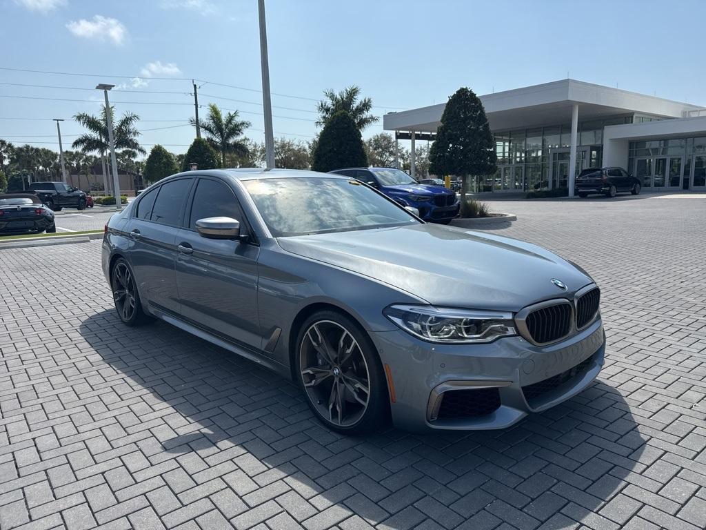 used 2019 BMW M550 car, priced at $44,452