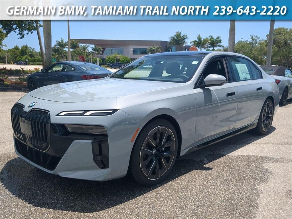 new 2025 BMW 740 car, priced at $108,080