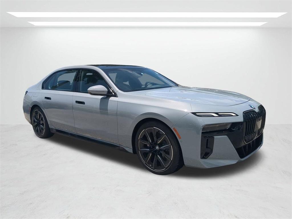 new 2025 BMW 740 car, priced at $108,080