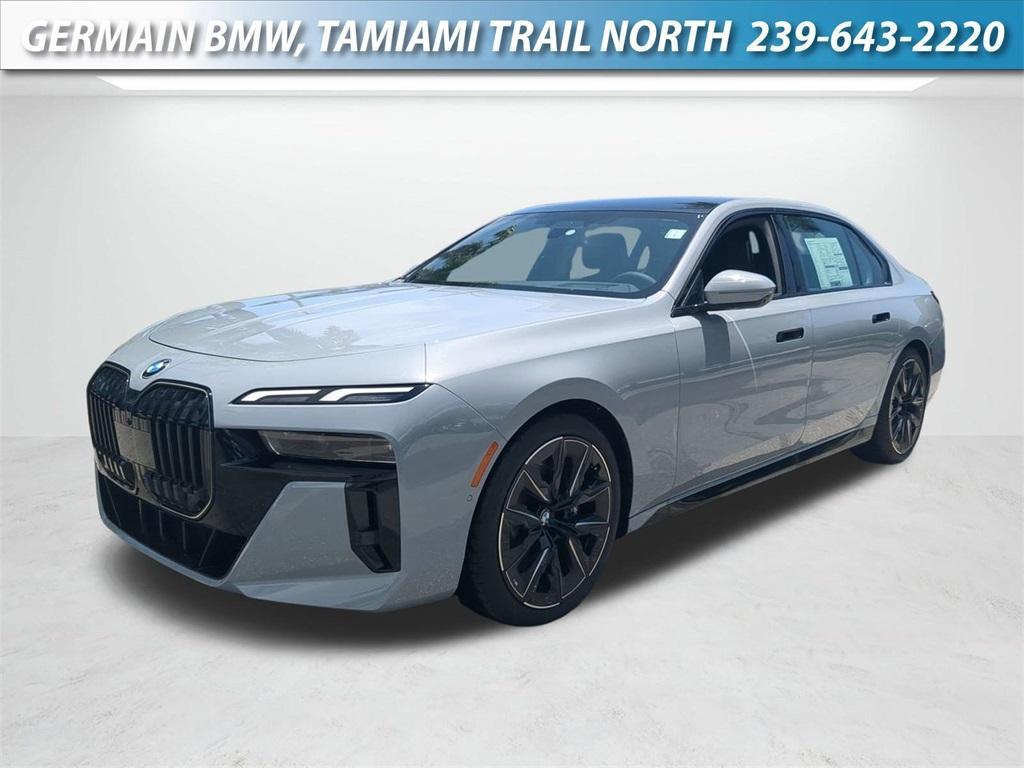 new 2025 BMW 740 car, priced at $108,080