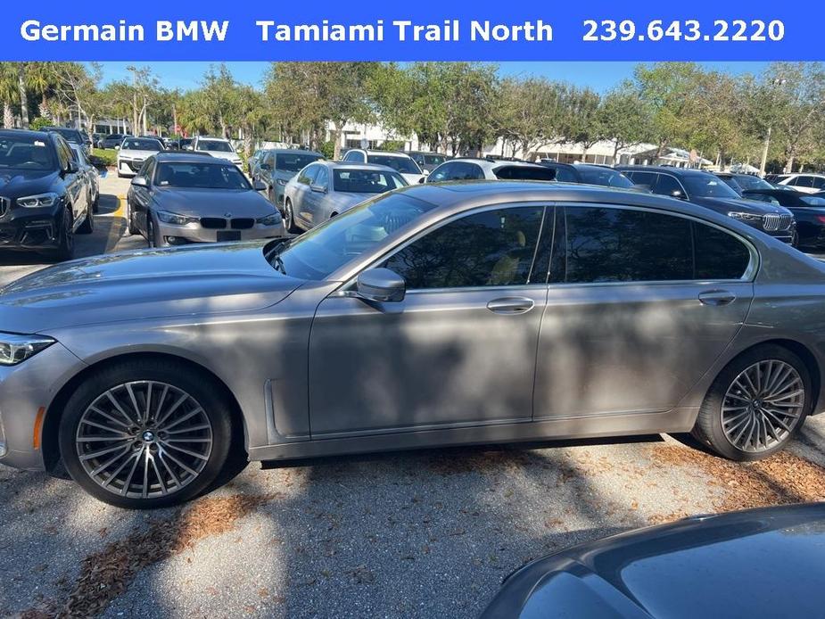 used 2022 BMW 750 car, priced at $59,995