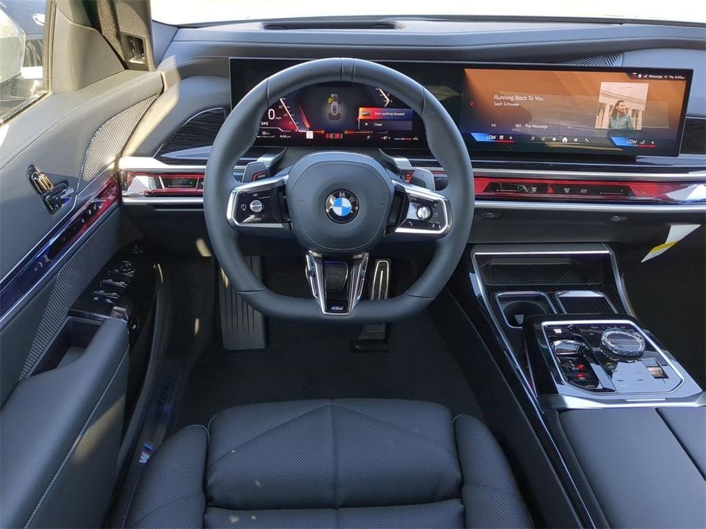 new 2025 BMW 740 car, priced at $103,955