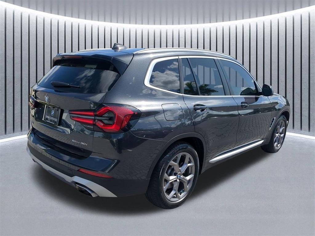used 2022 BMW X3 car, priced at $34,995