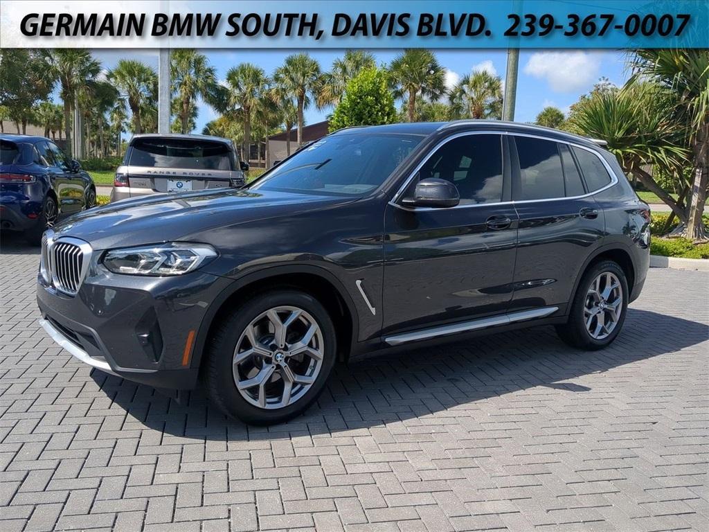 used 2022 BMW X3 car, priced at $34,995