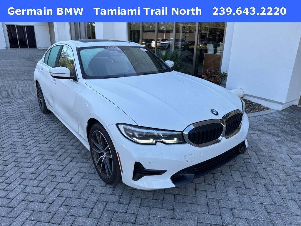 used 2021 BMW 330 car, priced at $25,452