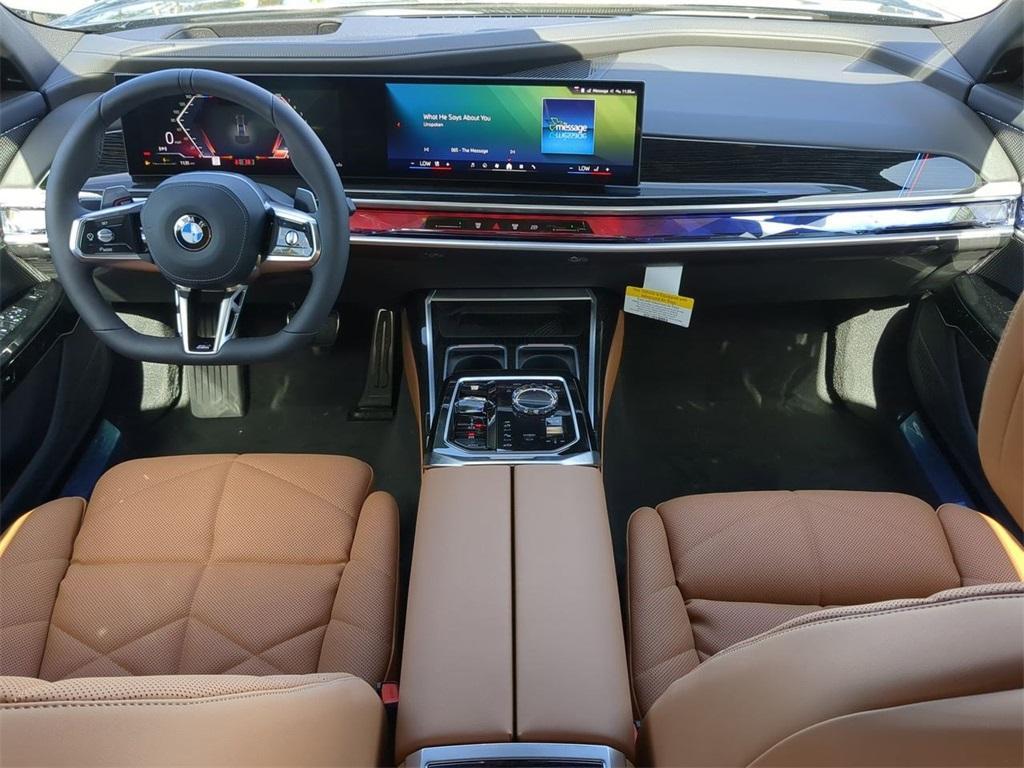 new 2025 BMW 740 car, priced at $103,955