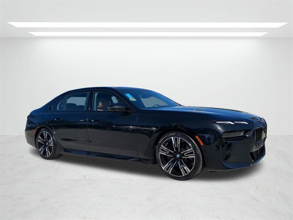 new 2025 BMW 740 car, priced at $103,955