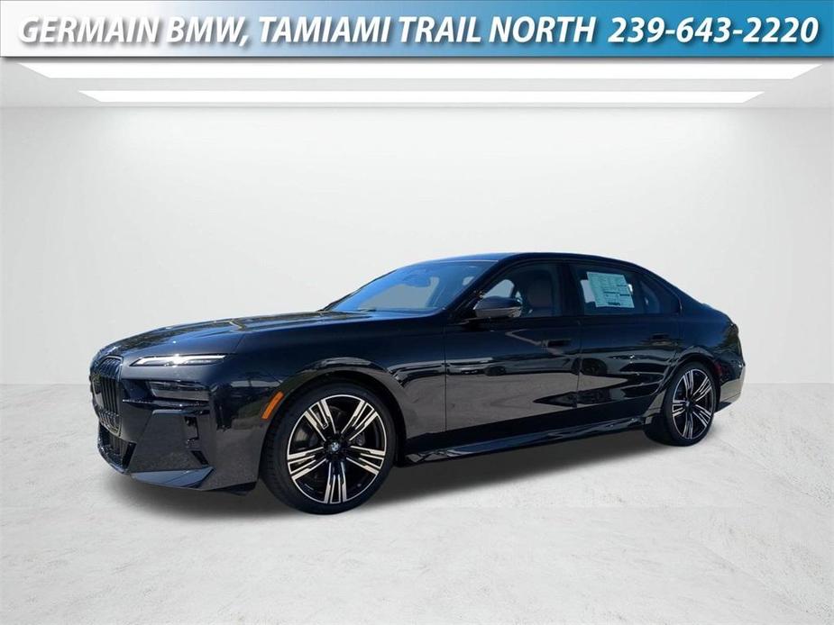 new 2025 BMW 740 car, priced at $103,955