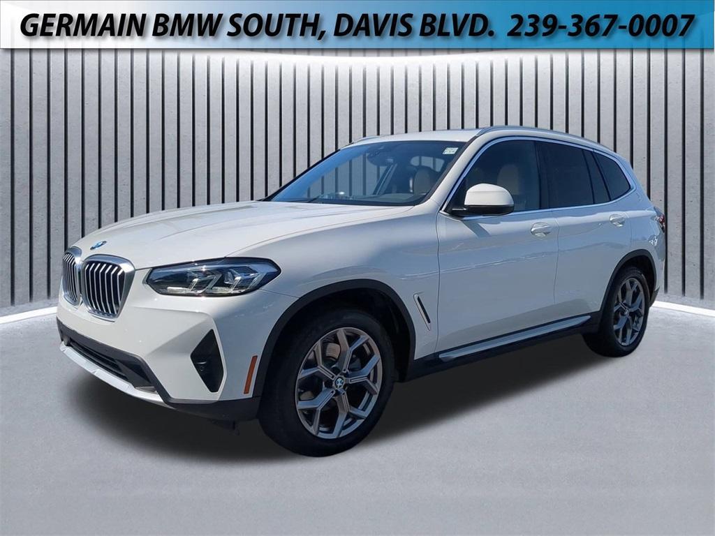used 2022 BMW X3 car, priced at $35,995