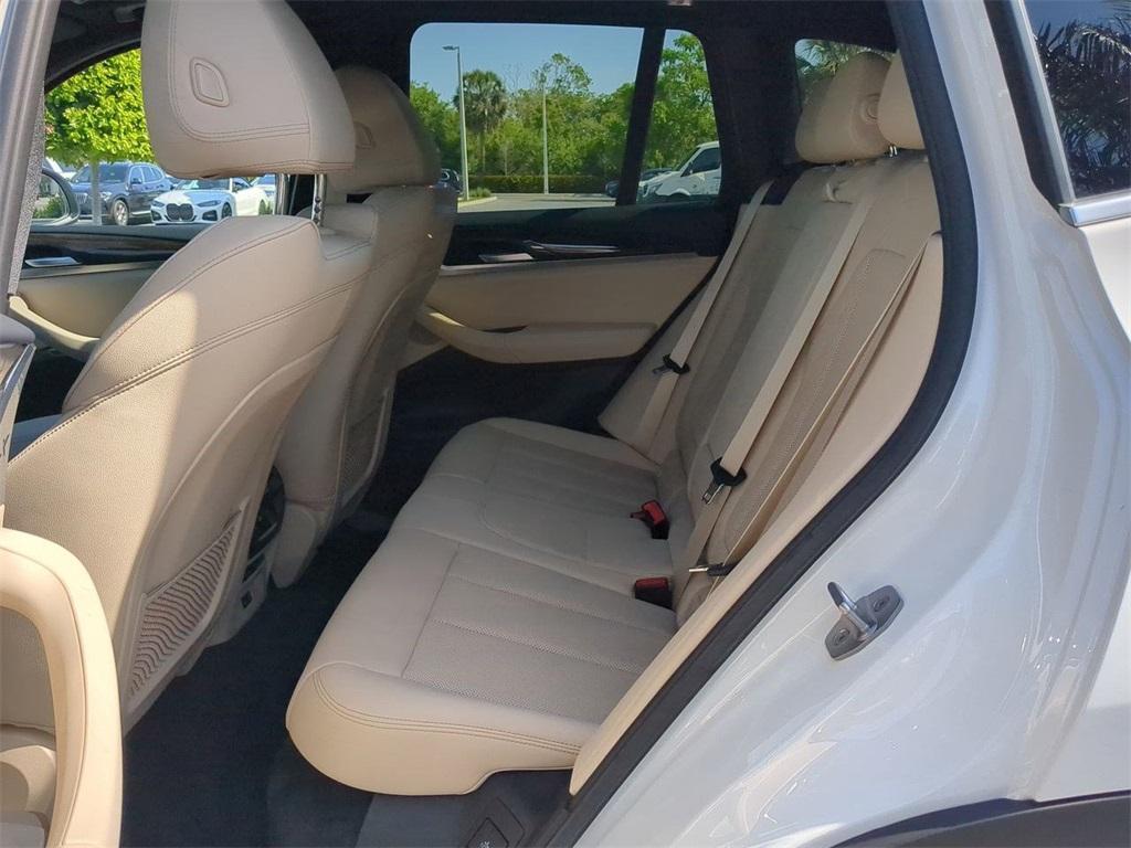used 2022 BMW X3 car, priced at $35,995