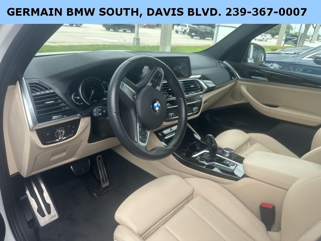 used 2019 BMW X3 car, priced at $34,995