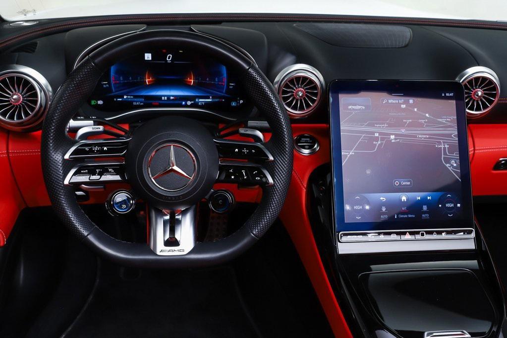 used 2023 Mercedes-Benz AMG SL 55 car, priced at $98,998